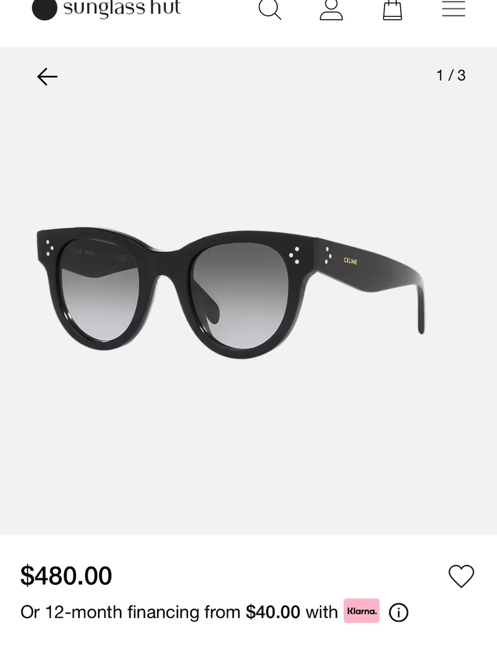 Celine CL4003IN Sunglasses - Picture 9 of 10